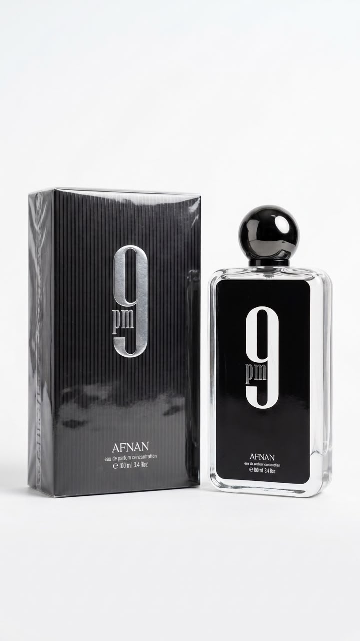 Afnan 9 PM Eau de Parfum for Men – 100ml / 3.4 oz