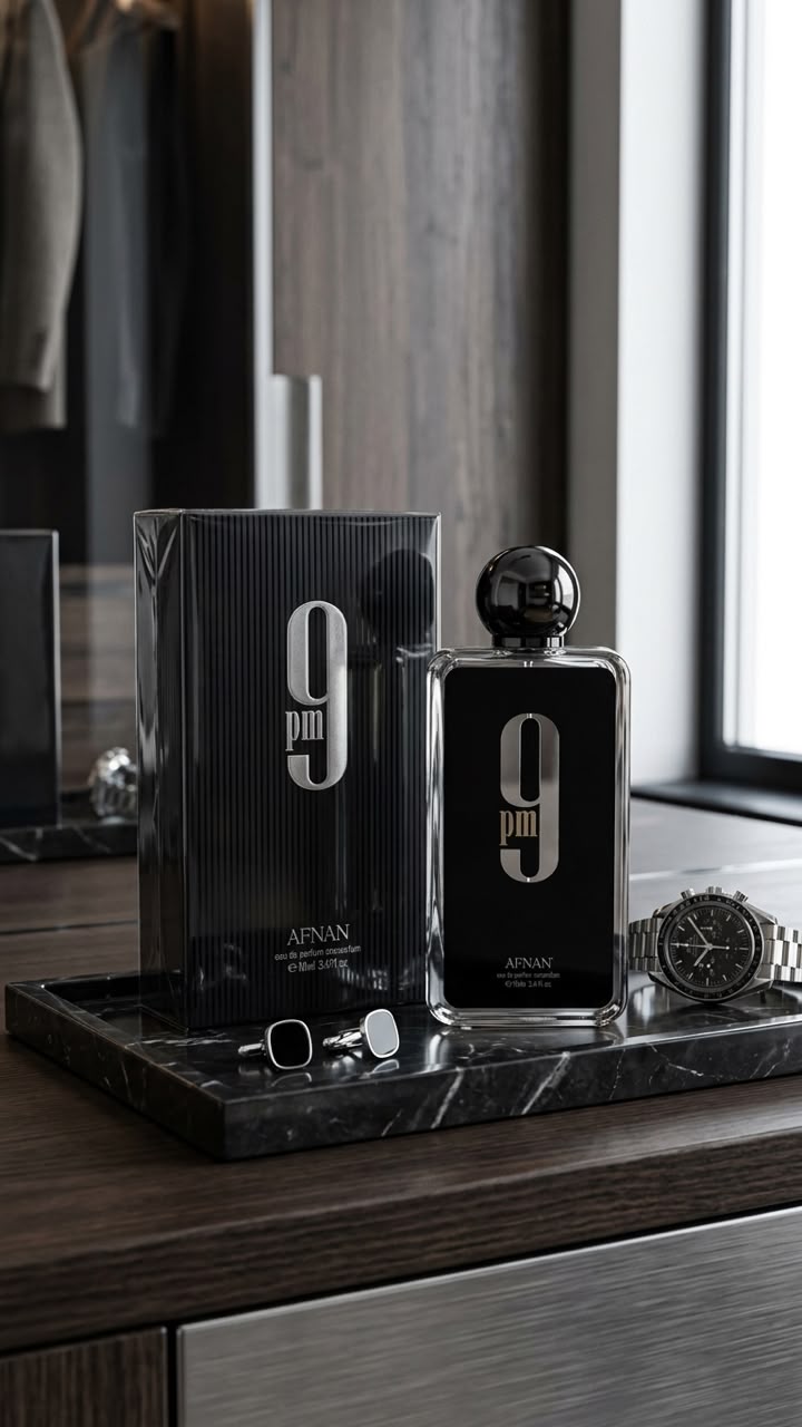 Afnan 9 PM Eau de Parfum for Men – 100ml / 3.4 oz